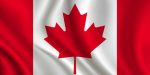 Canada flag background